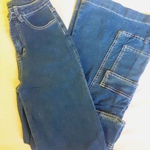 5/$25 US Size 27 Wide leg jeans